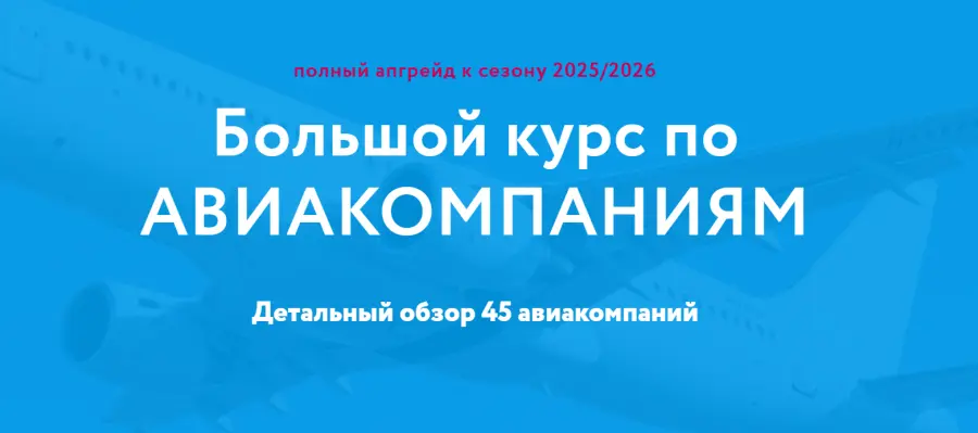 Baginet / Надежда Прокина, Марина Зацепина - Большой курс по Авиакомпаниям. Тариф Полный