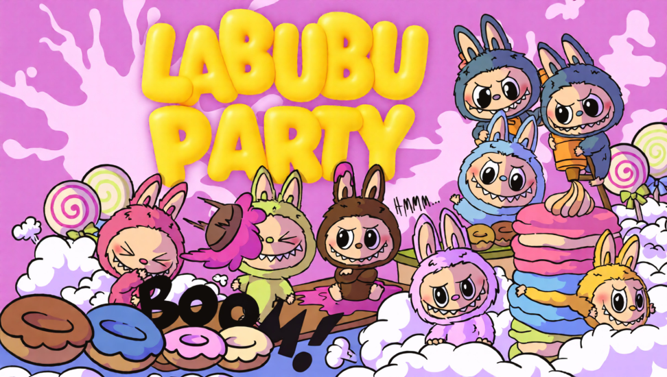 Яна Пломбир - Программа с экраном для проведения праздника Лабубу Пати